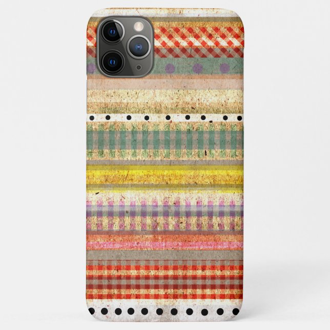 Wonderland Grungy Muster Modern Case-Mate iPhone Hülle (Rückseite)