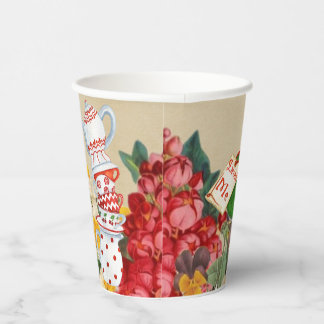 Wonderland Party Cups Pappbecher