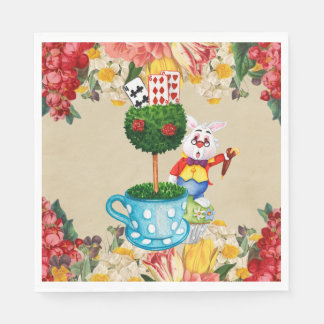 Wonderland Party Napkins Serviette