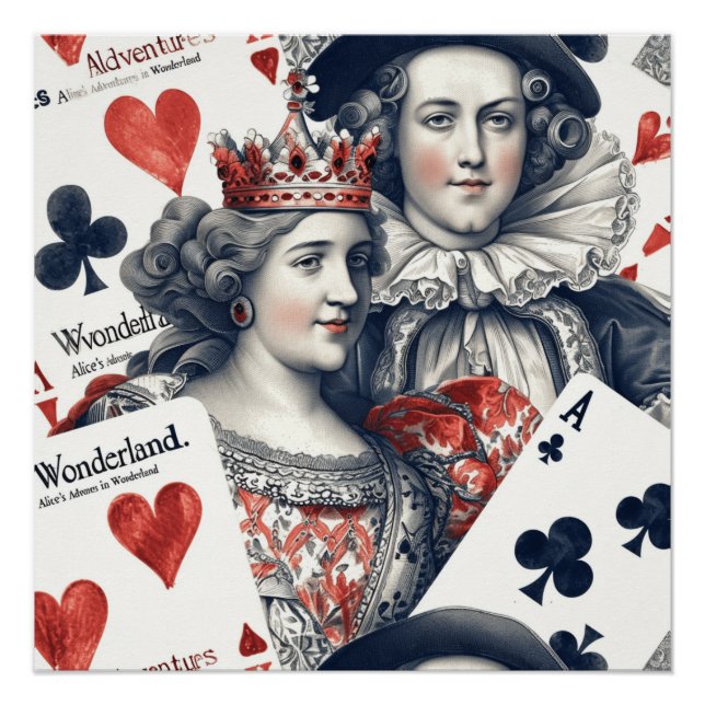 Wonderland Queen of Hearts: Kommandant der Regel Poster (Vorderseite)