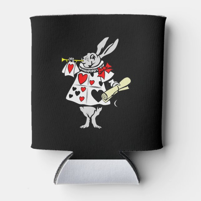 Wonderland Rabbit Osterfest Sonniges Spielen Dosenkühler (Vorderseite)