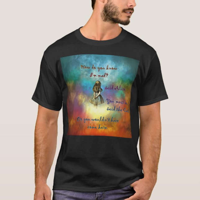 Wonderland Time - Alice im Wunderland T-Shirt (Vorderseite)