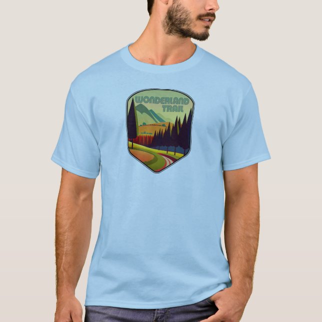 Wonderland Trail Colors T-Shirt (Vorderseite)
