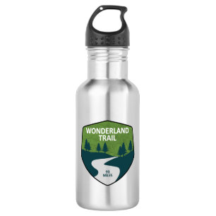Wonderland Trail Edelstahlflasche