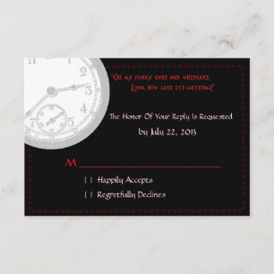 Wonderland UAWG RSVP Karte