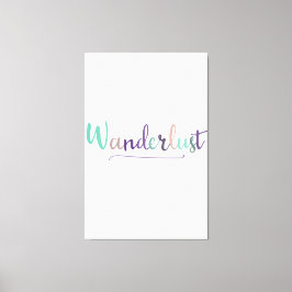 Wonderlust Leinwanddruck