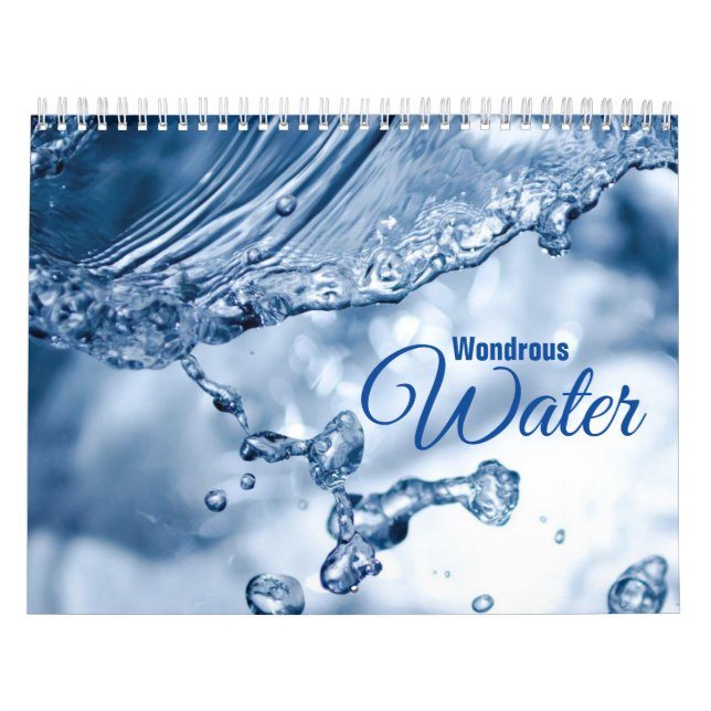 Wondrous Water Science Nature Fotos Kalender (Titelbild)