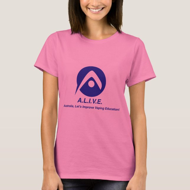 Wonen's Support T Round Neck T-Shirt (Vorderseite)