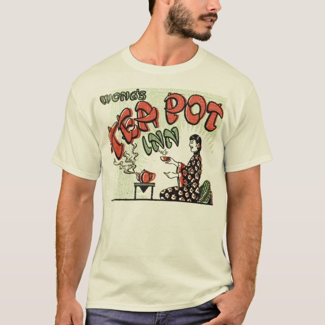 Wongs Teekannegasthaus T-Shirt (Vorderseite)