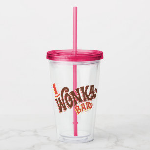 Wonka-Bar-Logo Acryltrinkbecher