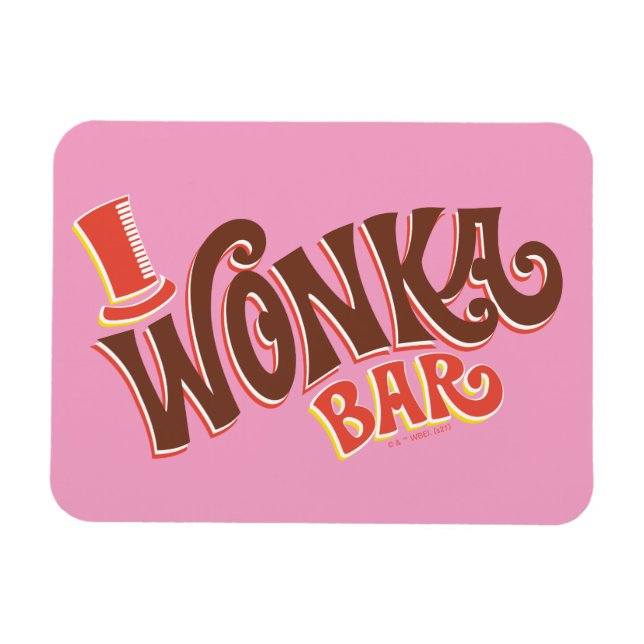 Wonka-Bar-Logo Magnet (Horizontal)