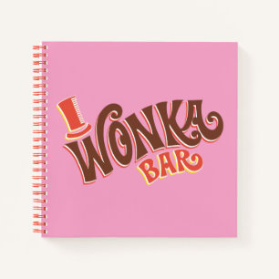Wonka-Bar-Logo Notizbuch