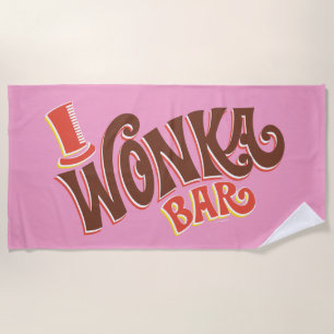 Wonka-Bar-Logo Strandtuch