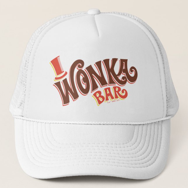 Wonka-Bar-Logo Truckerkappe (Vorderseite)