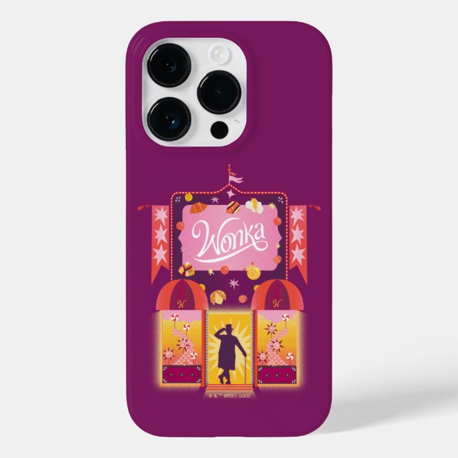 Wonka Candy Store Grafik Case-Mate iPhone Hülle (Rückseite)