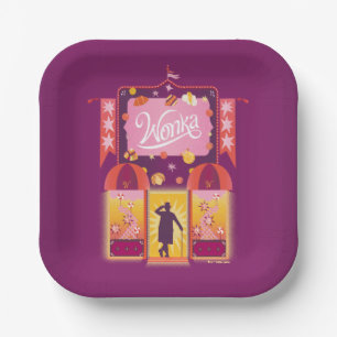 Wonka Candy Store Grafik Pappteller