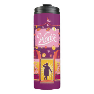 Wonka Candy Store Grafik Thermosbecher