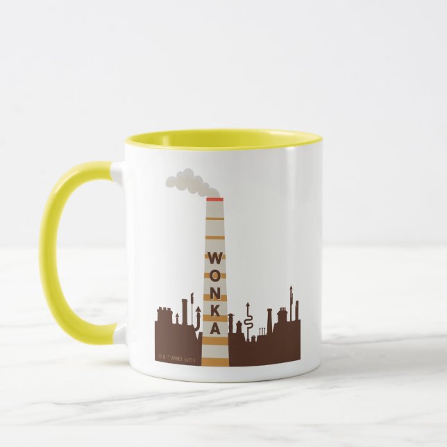 Wonka Factory Silhouette Tasse (Links)