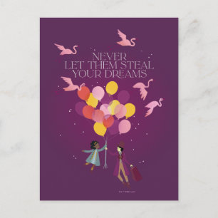 Wonka "Lass ihnen nie deine Träume!" Postkarte