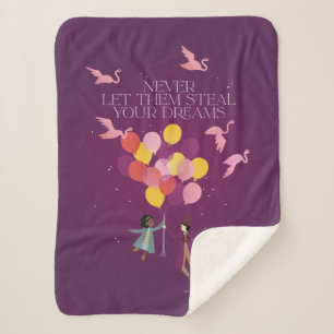 Wonka "Lass ihnen nie deine Träume!" Sherpadecke