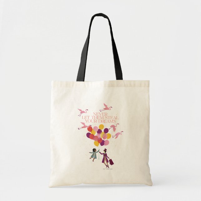 Wonka "Lass ihnen nie deine Träume!" Tragetasche (Vorne)