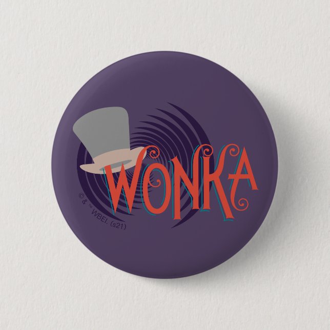Wonka Spiral Logo Button (Vorderseite)