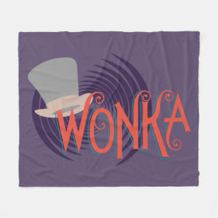 Wonka Spiral Logo Fleecedecke
