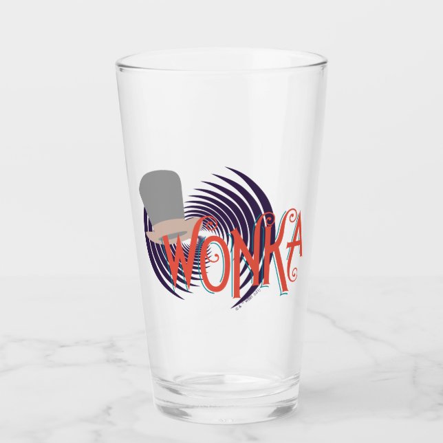 Wonka Spiral Logo Glas (Vorderseite)