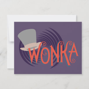 Wonka Spiral Logo Mitteilungskarte