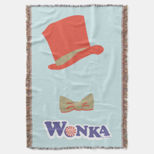 Wonka Top Hat & Bow Krawatte Decke