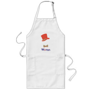 Wonka Top Hat & Bow Krawatte Lange Schürze