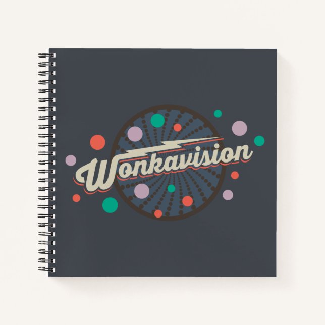 Wonkavision-Logo Notizbuch (Vorderseite)