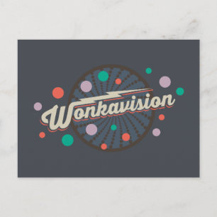 Wonkavision-Logo Postkarte