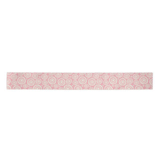 Wonky-Zielkreise und -steine - rosa Satinband
