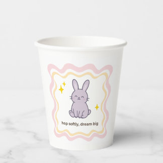 Wonky Zoo Bunny  - Papiertasse Pappbecher