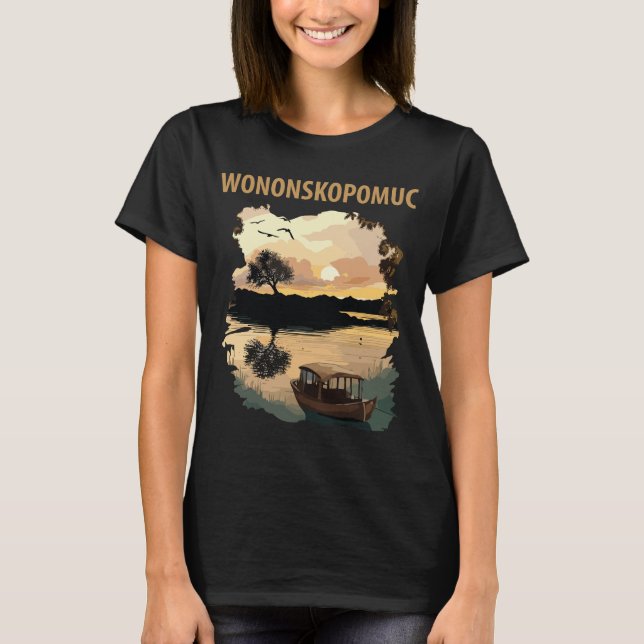 Wonskopomuc-See T-Shirt (Vorderseite)