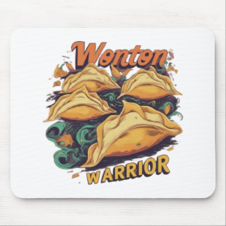 Wonton Warrior: Spielerisches Mouse Pad Design Mousepad