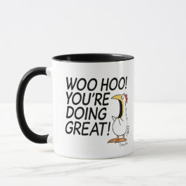 WOO HOO! DU MACHST GROSS! Sandra Boynton Tasse