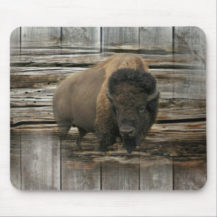 Wood Bison Mousepad