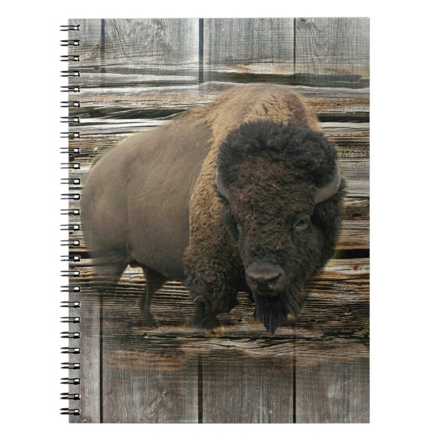 Wood Bison Notizblock (Vorderseite)