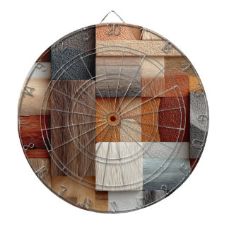 Wood Block Art Dartboard Dartscheibe
