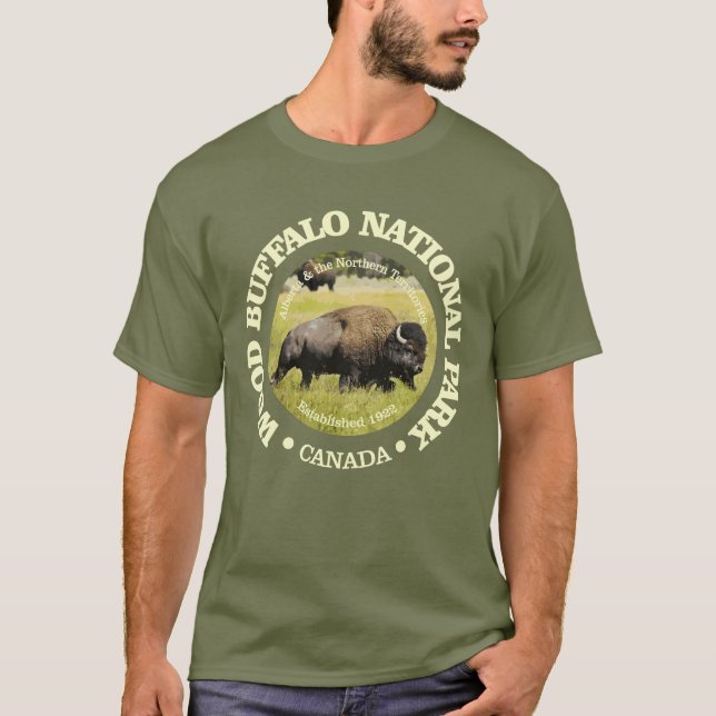 Wood Buffalo NP T-Shirt (Vorderseite)