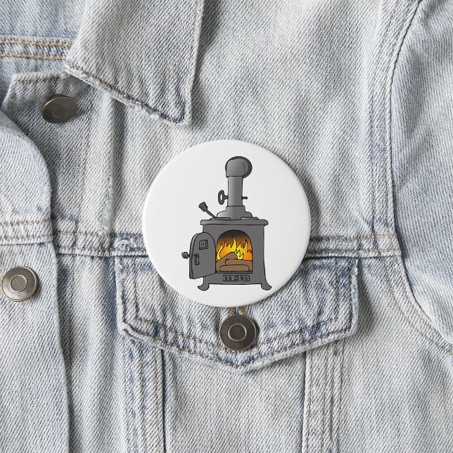 Wood Burner Stove Button (Von Creator hochgeladen)