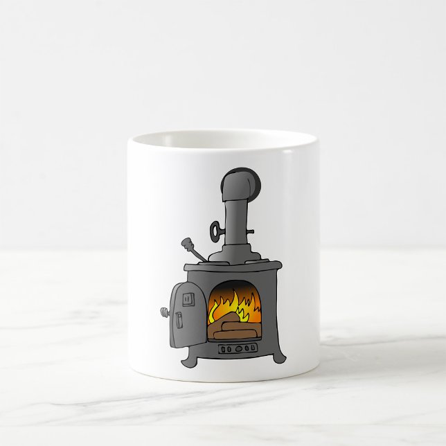 Wood Burner Stove Kaffeetasse (Von Creator hochgeladen)