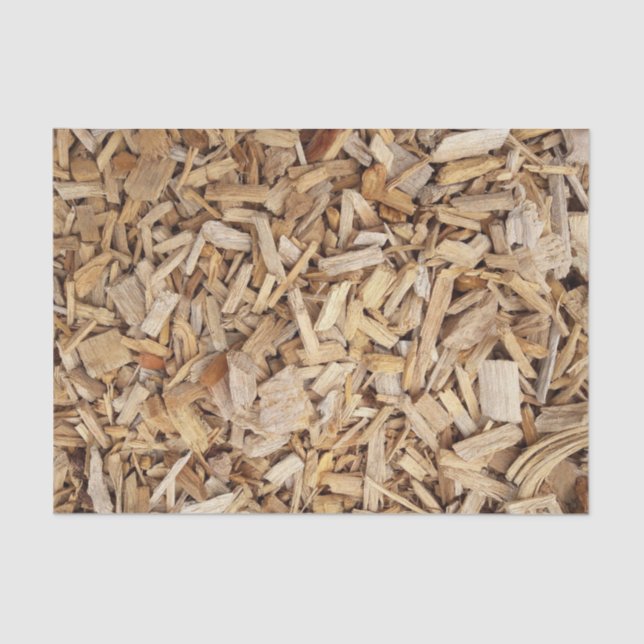 Wood Chips Seidenpapier (Vorderseite)
