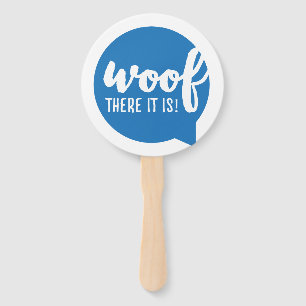 Wood dort ist es - K9 Quotes Berühmtes Dog Quotes Fächer