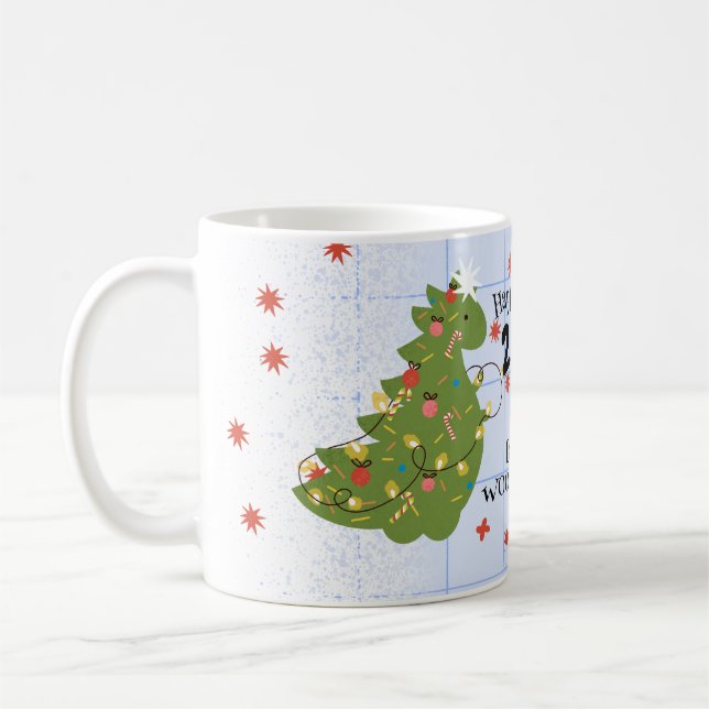 Wood Dragon Blue Kaffeetasse (Links)