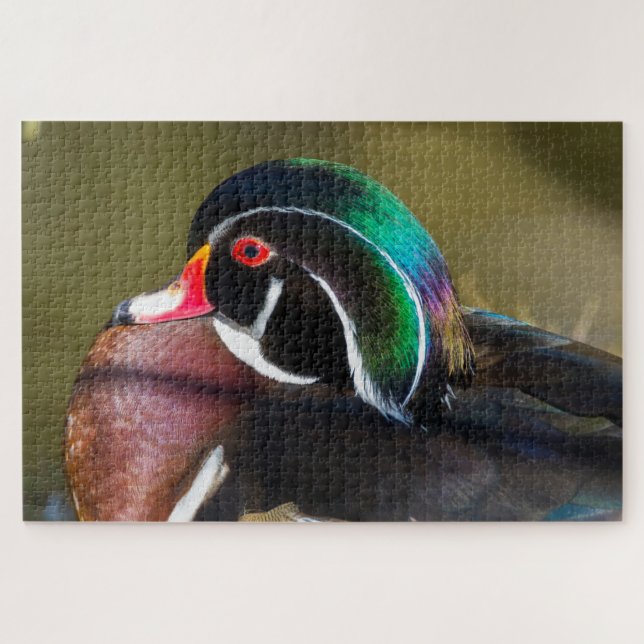 Wood Duck Puzzle (Horizontal)