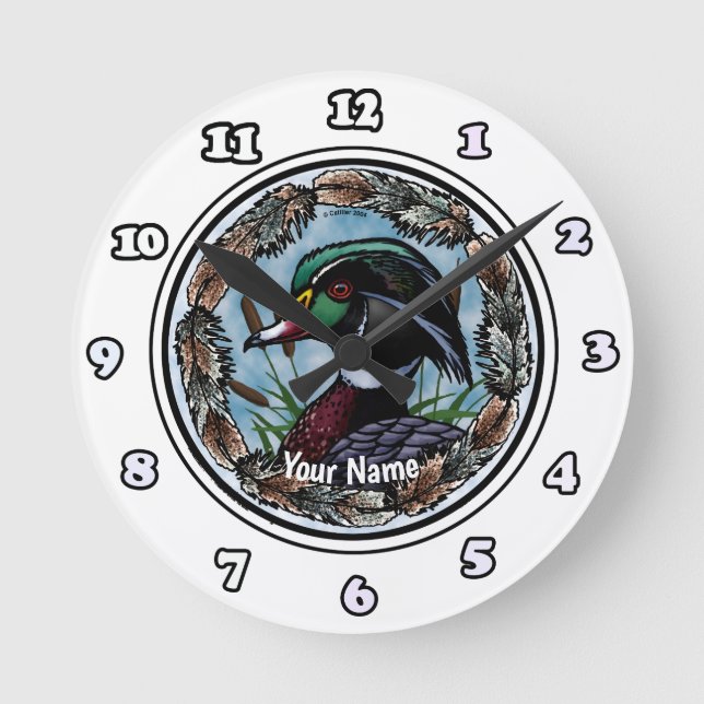 Wood Duck Uhr (Vorderseite)