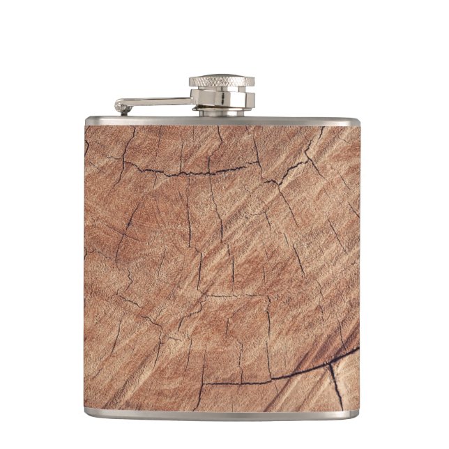 Wood Flachmann (Vorderseite)